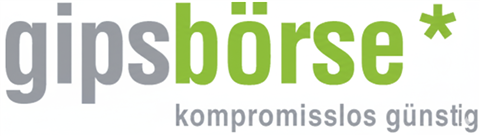 gipsbörse* – kompromisslos günstig